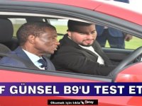 Gambiya Devlet Başkan Yardımcısı Badara Alieu Joof GÜNSEL B9’u test etti