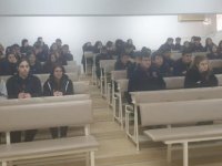 Kurtuluş Lisesi’nde kan bağışının önemi konusunda etkinlik düzenledi