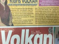 “Kıbrıs Volkan”, gazetesi bir süre yayımlanamayacak