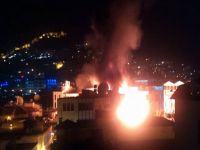 Alanya HDP binasını yaktılar