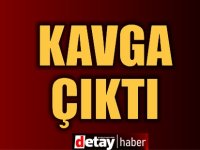 Hastane park yerinde kavga