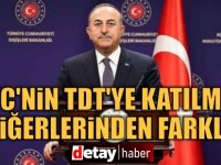 Çavuşoğlu: "KKTC'nin TDT'ye gözlemci üyeliği anayasal adıyla katılması bakımından diğerlerinden farklı"