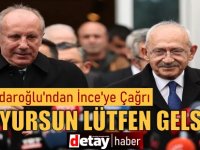 Kemal Kılıçdaroğlu'ndan Muharrem İnce'ye çağrı: Buyursun lütfen gelsin