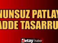 Kanunsuz Uyuşturucu ve Patlayıcı Madde Tasarrufu