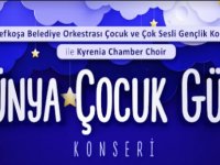 Dünya Çocuk Gününde LBO Çocuk ve Gençlik Korosu ile Kyrenia Chamber Choir Ortak Konseri