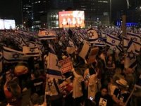 İsrail, hükümet karşıtı gösterilerin 24’üncü haftasında yine meydanlara indi