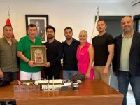 Kıbrıs Türk Spor Yazarları Derneği’nden Türkiye Spor Yazarları Derneği’ne ziyaret