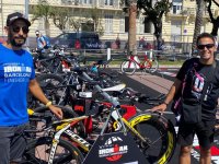 Kemal ve Hüseyin, Fransa’da Ironman Dünya Şampiyonası startına hazır
