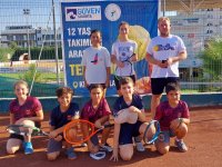 KKTF 2023 Güven Sigorta kulüpler arası 12 yaş tenis ligi başladı…