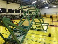 Lefkoşa Badminton Kulübü Başaran Spor Salonu'nu tamir etti...