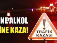 Lefkoşa'da Alkol Tesiri Altındaki Sürücü Kaza Yaptı