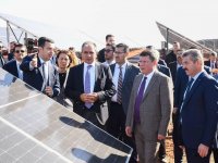 Uşak’ta güneş enerji santrali açıldı