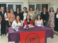 CTP Kadın Örgütü Mağusa İlçe Kongresi gerçekleştirildi:    Yeni Başkan Mine Karaca