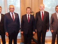 Üstel’den Türkiye’nin Saraybosna Büyükelçisi'ne ziyaret