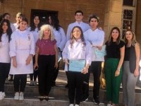 LAÜ Gastronomi ve Güzelyurt Meslek Lisesi Yiyecek İçecek Hizmetleri alanı öğrencileri mutfak atölyesine katıldılar