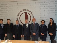 Ünüvar, YDÜ Rektörü Prof. Dr. Tamer Şanlıdağ’ı ziyaret etti