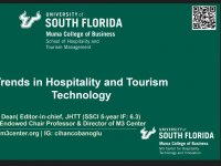 Güney Florida Dekanı DAÜ'de Turizm Dersinde Konuştu