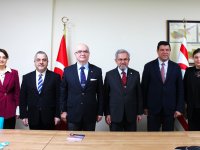 DAÜ ve Ankara Üniversitesi Rektörleri Arasında İş Birliği Görüşmesi Gerçekleştirildi
