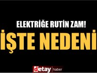 Elektrik zammının nedenini açıkladı!