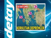 Yunanistan'da 6.5 büyüklüğünde deprem