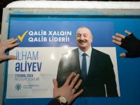 Azerbaycan sandık başında: İlham Aliyev 'Galip Halkın Galip Lideri' sloganıyla beşinci dönemine hazırlanıyor