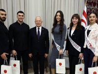 Töre, 2023 Miss Kuzey Kıbrıs ve Bay Kuzey Kıbrıs finalistlerini kabul etti