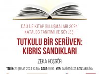 DAÜ, "Tutkulu Bir Serüven: Kıbrıs Sandıkları" Katalog Tanıtımı ve Söyleşisi İle Kitapseverlerle Buluşuyor