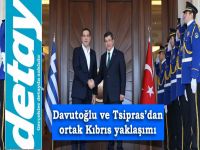 Davutoğlu ve Tsipras’dan ortak Kıbrıs yaklaşımı
