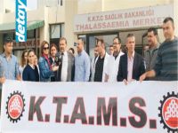 KTAMS Sağlık Bakanlığı’nı protesto etti