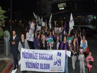 Lefkoşa’da “Kadına Yönelik Şiddete Karşı Ses Çıkar” yürüyüşü düzenlendi