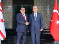 Maliye Bakanı Berova, Ticaret Bakanı Prof. Dr. Ömer Bolat ile bir araya geldi