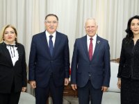 Töre, TC Ombudsmanı Malkoç ile Azerbaycan Ombudsmanı Aliyeva’yı kabul etti