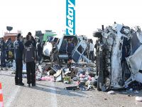 Van'da trafik kazası