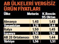 100 liralık benzinin 60 lirası vergi