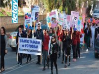 Gazimağusa Meslek Lisesi "Sokak Gösterisi" düzenledi