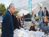 Girne Belediye Başkanı Güngördü, Açık Pazarı ziyaret etti