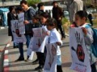 Gazze'de Yermuk'taki büyük dram protesto edildi