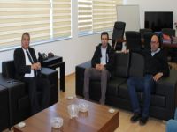 KKTC Bisiklet Federasyonu Başkanı Gazimağusa Belediyesi’ni ziyaret etti
