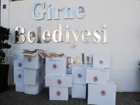 Girne Belediyesi Kitap Kampanyasında toplanan kitapları göndermeye başladı