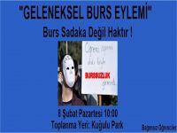 "Geleneksel Burs eylemi"