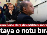 Cumhurbaşkanı Erdoğan, imam hatip lisesinde derse girdi