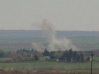 Kilis sınırındaki obüsler IŞİD'i vuruyor!