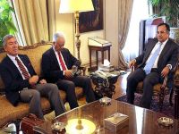 CHP heyeti Mısır Dışişleri Bakanı Fehmi ile görüştü