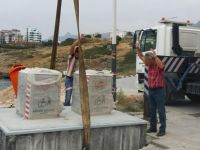 Girne Belediyesi'den 4 farklı bölgeye 8 yeraltı çöp konteyneri daha
