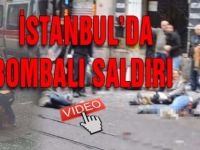 İşte İstanbul'daki patlamanın videosu!
