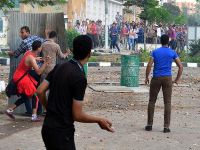 Darbe karşıtı gösterilerde 30 öğrenci yaralandı