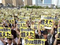 Okinawa'da halk tek ses; "ABD askeri istemiyoruz!"