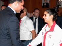 Başbakan Özgürgün Taekwondo Federasyonunu kabul etti