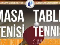 LAÜ Masa Tenisi Yaz Okulu Kayıtları Başlıyor