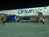 Onur Air Kıbrıs Uçağı da Atatürk Hava Limanı'nda
